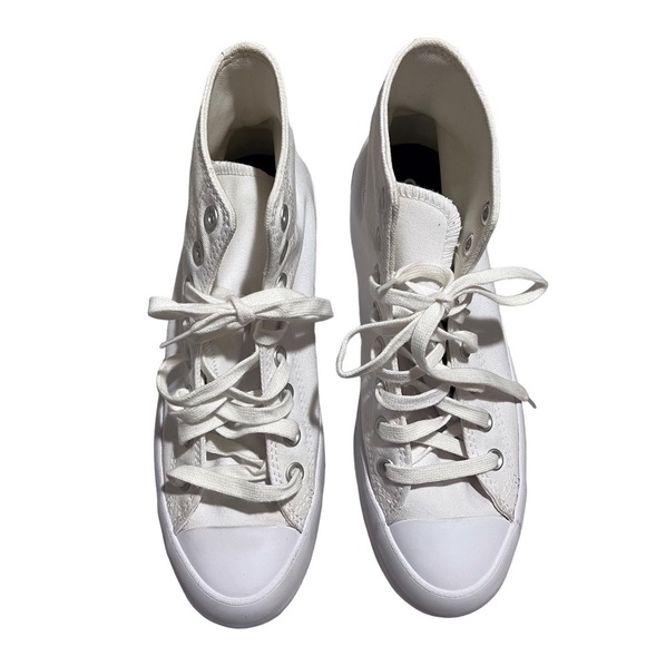 Converse Chuck Taylor All Star Lugged Sole High Top Sneaker White Size 9.5 - Picture 4 of 11